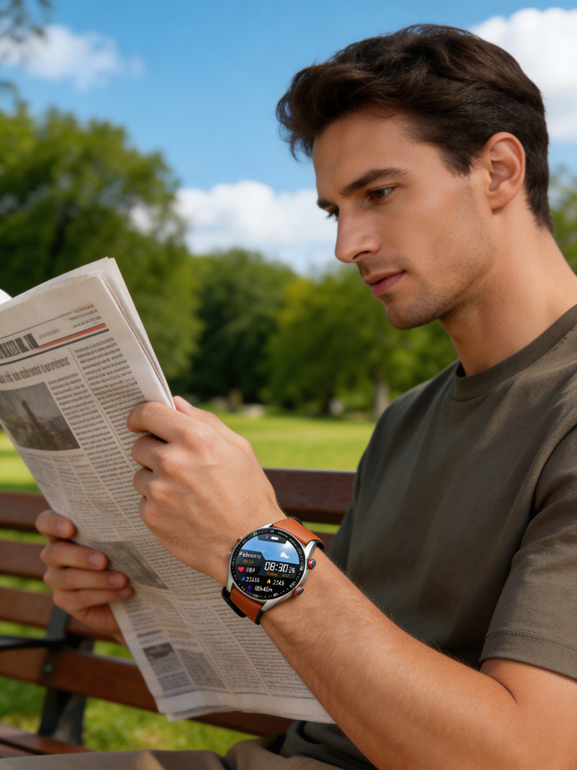 Active Life | Smartwatch with Health Monitoring & Bluetooth Calling | Wellness Tracker for Active Lifestyles 1