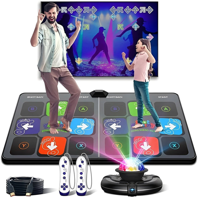 Active Playtime | Interactive Dance Mat with Motion-Sensing Technology | Fun Workouts for Kids 0