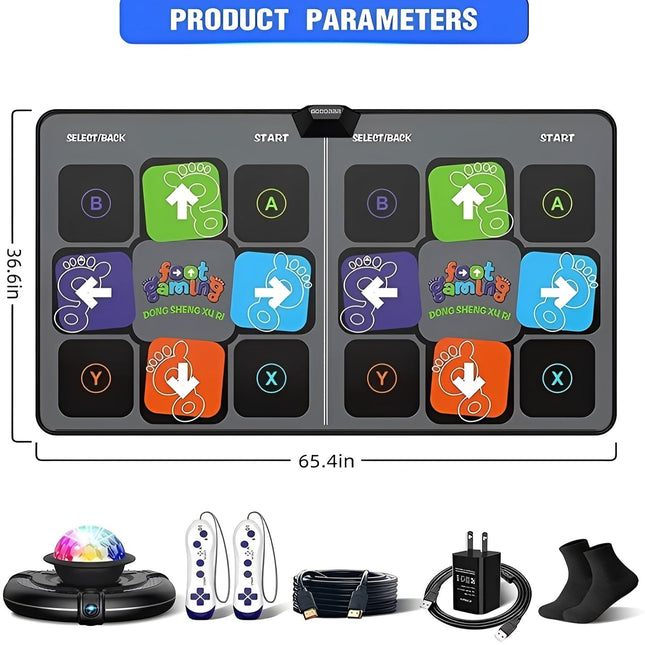Active Playtime | Interactive Dance Mat with Motion-Sensing Technology | Fun Workouts for Kids 1