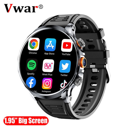 Active Series | 4G LTE Smartwatch with 1.95 HD Screen | Health Monitoring for Fitness Tracking 0