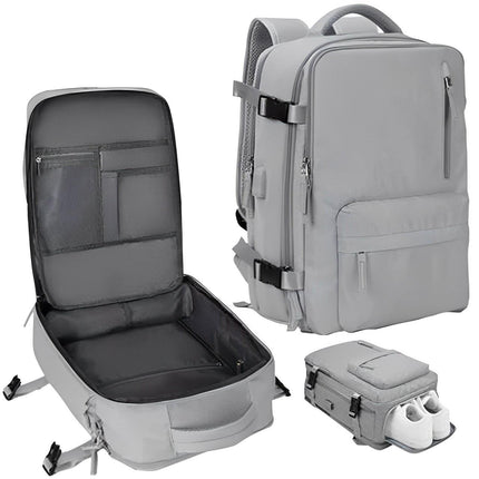 Active Traveler | Waterproof Travel Backpack with USB Charging Port | Lightweight Design for Ultimate Comfort 3