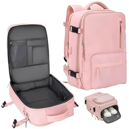 Active Traveler | Waterproof Travel Backpack with USB Charging Port | Lightweight Design for Ultimate Comfort 5