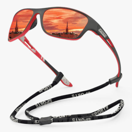 Active Vision | Polarised Sports Sunglasses with UV400 Protection | Lightweight Design for Running, Cycling, and Outdoor Activities 0