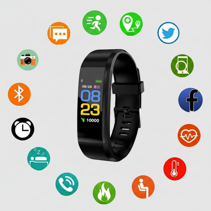 Activity Tracker Smartwatch with Heart Rate Monitoring | User-Friendly Design for Effortless Health Management 1