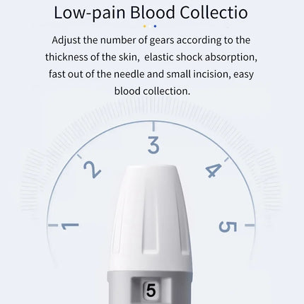 Blood Glucose Monitor Kit with 50 Test Strips & Lancets | Blood Sugar Test Kit, Accurate, Portable Device for Easy Home Testing, blood sugar level test kit