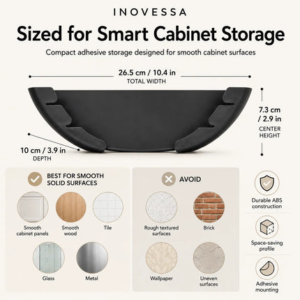 Kitchen Cabinet Organizer, Pot and Pan Lid Organizer for Cabinet Door Storage – image 7
