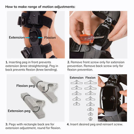 Hinged Knee Stabilizer Brace with Quick Release Buckles for Joint Support and Pain Relief – image 5