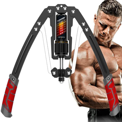 Adjustable Hydraulic Arm Trainer | 10-200 kg Resistance for Effective Upper Body Workouts 1