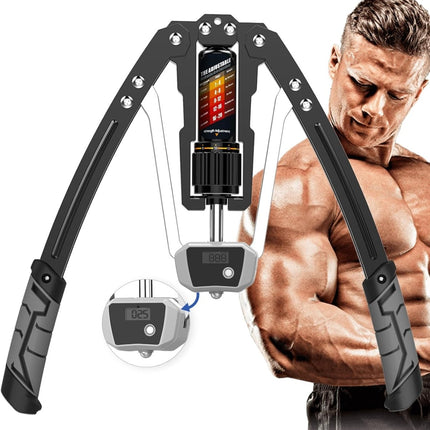 Adjustable Hydraulic Arm Trainer | 10-200 kg Resistance for Effective Upper Body Workouts 9