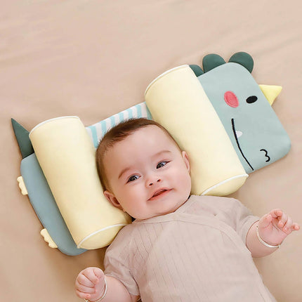 Adjustable Infant Head Support Pillow with 3D Breathable Mesh | Safe Comfort for Healthy Skull Growth 0
