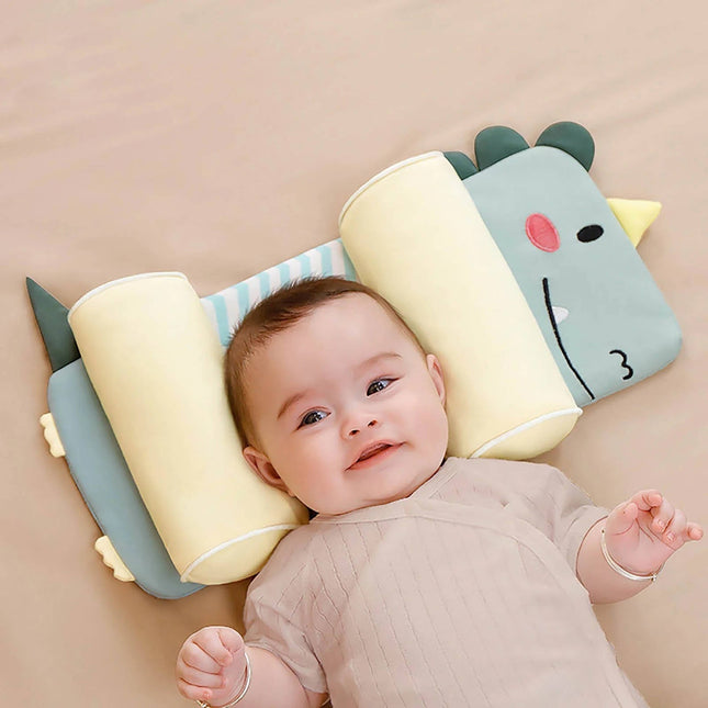 Adjustable Infant Head Support Pillow with 3D Breathable Mesh | Safe Comfort for Healthy Skull Growth 0