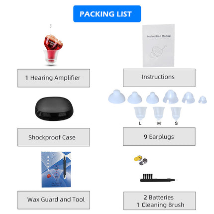 Advanced CIC Hearing Aid | Micro Digital Ear Enhancer with Noise Cancellation | Discreet Design for Enhanced Clarity 4