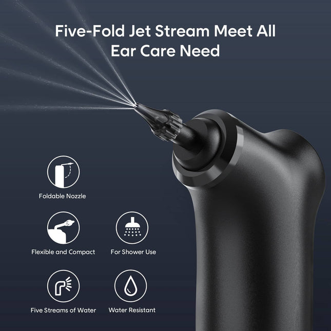 Advanced Ear Cleaning System | Electric Ear Wax Removal Tool with 5-Stream Irrigation | Safe and Effective Home Use 1