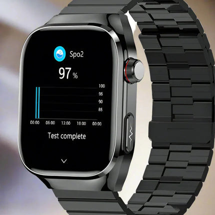 Advanced Health Smartwatch | ECG & Blood Sugar Monitoring with AMOLED Display | Comprehensive Health Tracking for Wellness 7