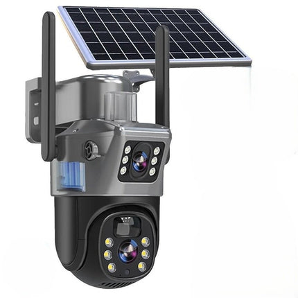 Advanced Solar Security Camera | 4K Wireless Home Security Camera with 360° Coverage | Solar-Powered Surveillance for Outdoor Protection 0