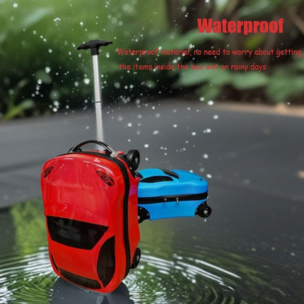 Adventure Buddy | Kids Suitcase with Fun Car Design & Adjustable Handle | Durable ABS Luggage for Easy Travel 2