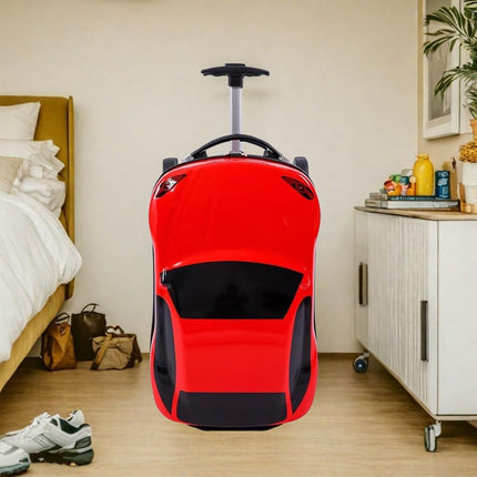 Adventure Buddy | Kids Suitcase with Fun Car Design & Adjustable Handle | Durable ABS Luggage for Easy Travel 4