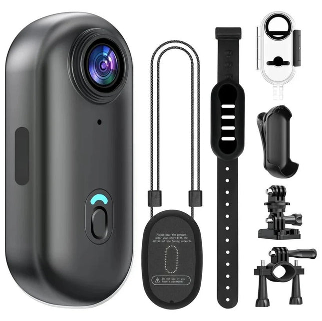 Adventure Capture | 4K Action Camera with Waterproof Design & 128GB Memory | Versatile Mounting for Every Adventure 0