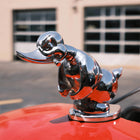 Adventure Duck | Rubber Hood Ornament with Chrome Finish | Unique Emblem for Car Enthusiasts 0