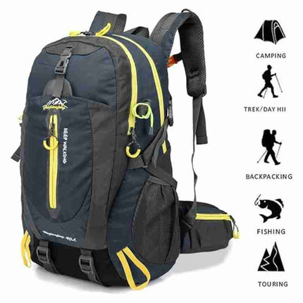 Adventure Gear | 40L Waterproof Hiking Backpack with Lightweight Design | Durable & Spacious for Outdoor Adventures 4
