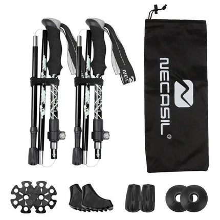 Adventure Gear | Adjustable Trekking Poles with Lightweight Design | Perfect Hiking Support for Stability and Comfort 0