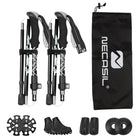 Adventure Gear | Adjustable Trekking Poles with Lightweight Design | Perfect Hiking Support for Stability and Comfort 0