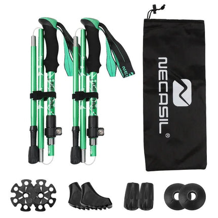 Adventure Gear | Adjustable Trekking Poles with Lightweight Design | Perfect Hiking Support for Stability and Comfort 12