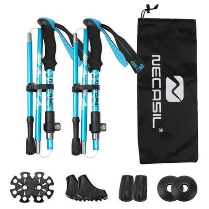 Adventure Gear | Adjustable Trekking Poles with Lightweight Design | Perfect Hiking Support for Stability and Comfort 14