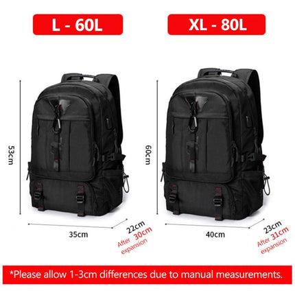 Adventure Gear | Large Capacity Travel Backpack with Water-Resistant Design | Versatile Companion for Outdoor Activities 4
