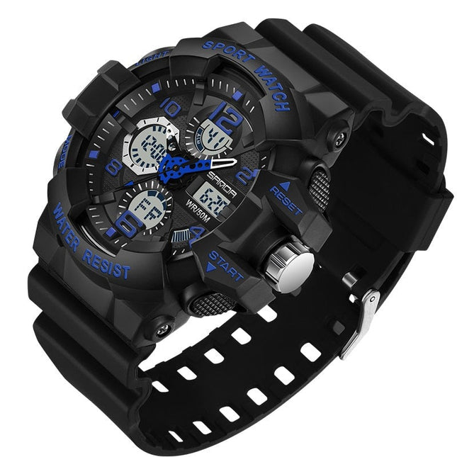 Adventure Gear | Military Digital Watch with Waterproof Design | Durable Timepiece for Outdoor Enthusiasts 0