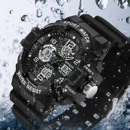 Adventure Gear | Military Digital Watch with Waterproof Design | Durable Timepiece for Outdoor Enthusiasts 3