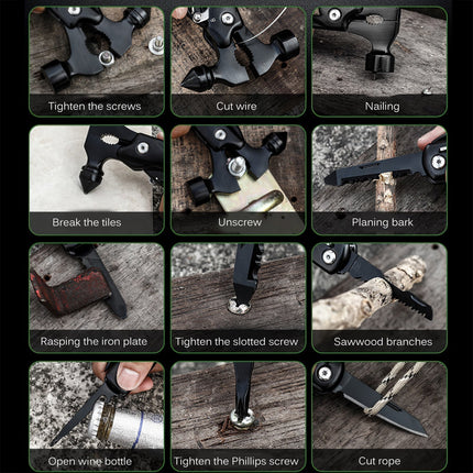 Adventure Gear | Multifunctional Survival Tool with Durable Design | Essential for Camping and Hiking 2