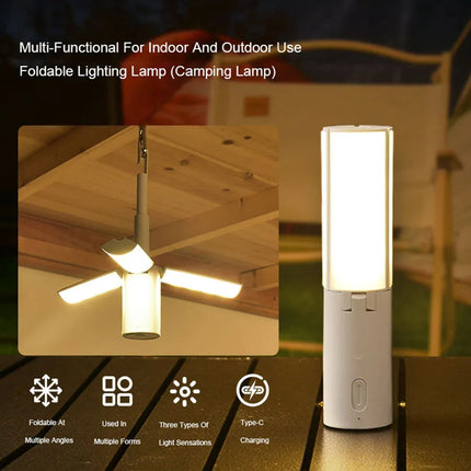 Adventure Light | Folding Camping Lantern with 3 Light Modes & Fast Charging | Versatile Illumination for Outdoor Activities 2