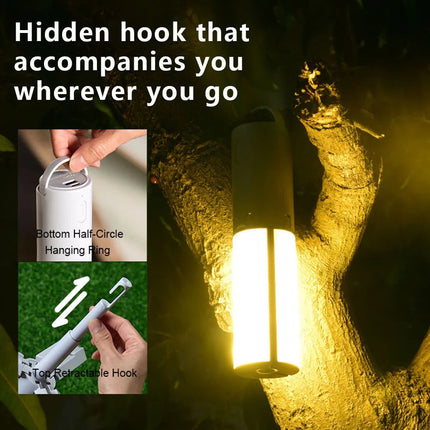 Adventure Light | Folding Camping Lantern with 3 Light Modes & Fast Charging | Versatile Illumination for Outdoor Activities 3