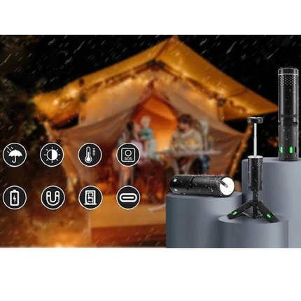 Adventure Light | Rechargeable Camping Lantern with Power Bank & Adjustable Brightness for Outdoor Adventures 4