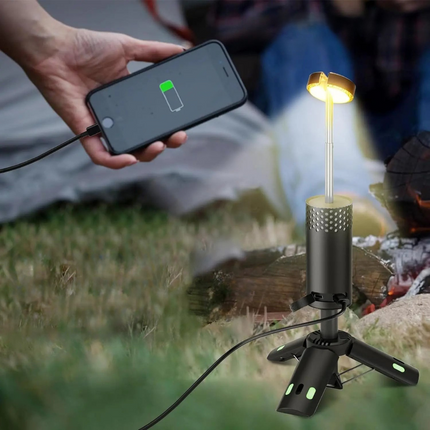 Adventure Light | Rechargeable Camping Lantern with Power Bank & Adjustable Brightness for Outdoor Adventures 5