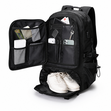 Adventure Gear | Large Capacity Travel Backpack with Water-Resistant Design | Versatile Companion for Outdoor Activities