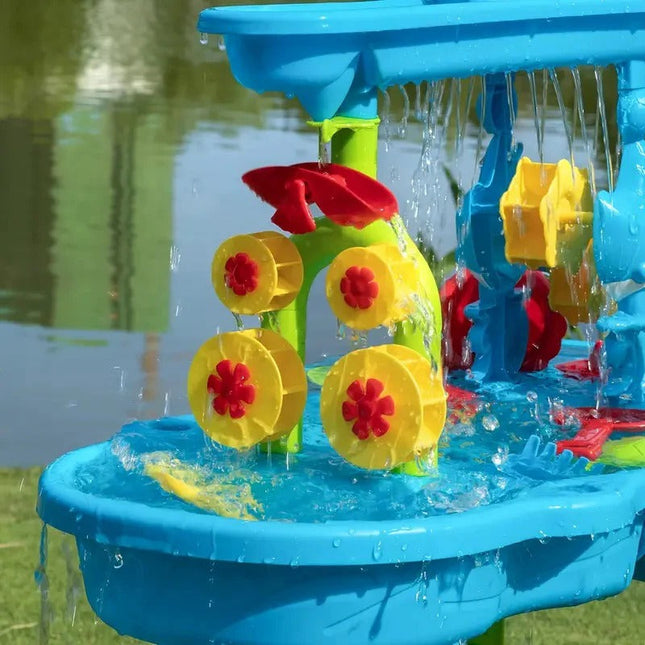Adventure Play Table | All-in-One Sand and Water Table with Organized Zones | Safe and Durable Outdoor Fun 1