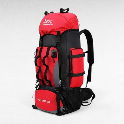 Adventure Ready | 90L Waterproof Hiking Backpack with Ergonomic Support | Ultralight Design for Multi-Day Treks 9
