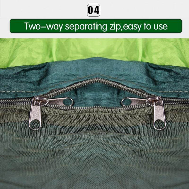 Adventure Ready | Camping Hammock with Mosquito Net & Heavy-Duty Design | Lightweight & Breathable for Outdoor Comfort 1