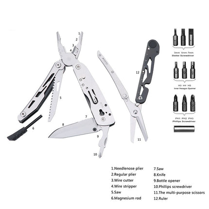Adventure Ready | Camping Pocket Emergency Tool with Multifunctional Pliers | Essential Gear for Outdoor Safety 3