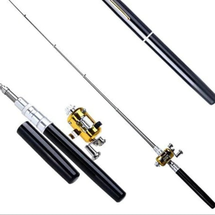 Adventure Ready | Compact Fishing Set with Telescopic Rod | Lightweight Design for On-the-Go Anglers 0