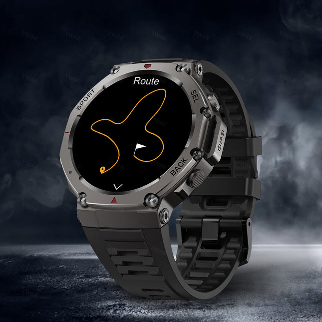 Adventure Ready | GPS Smartwatch with 5 ATM Waterproof Rating | Rugged Design for Outdoor Enthusiasts 0