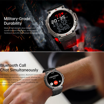 Adventure Ready | GPS Smartwatch with 5 ATM Waterproof Rating | Rugged Design for Outdoor Enthusiasts 4