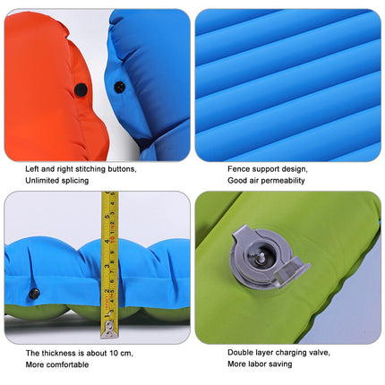 Adventure Ready | Inflatable Camping Mattress with Built-in Foot Pump | Waterproof & Portable for Outdoor Comfort 4