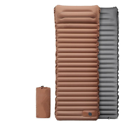 Adventure Ready | Inflatable Camping Mattress with Built-in Foot Pump | Waterproof & Portable for Outdoor Comfort 8