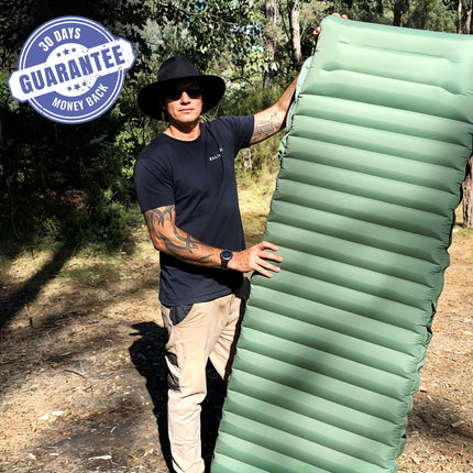 Adventure Ready | Inflatable Portable Mattress with Built-In Foot Pump | Lightweight Design for Ultimate Comfort 1