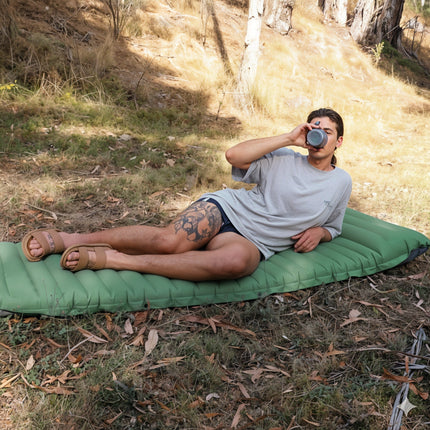 Adventure Ready | Inflatable Portable Mattress with Built-In Foot Pump | Lightweight Design for Ultimate Comfort 2