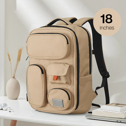 Adventure Ready | Large Capacity Hiking Backpack with Laptop Compartment | Durable Polyester for Outdoor Enthusiasts 4