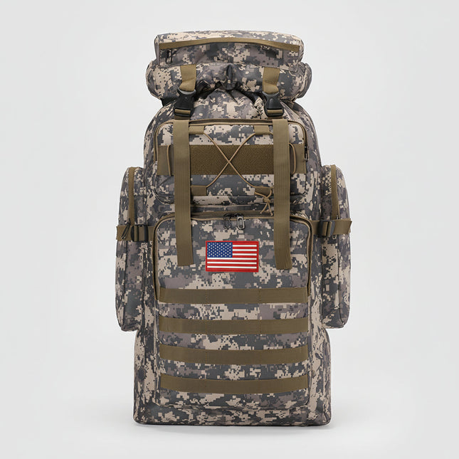 Adventure Ready | Large Capacity Tactical Daypack with Comfortable Design | Versatile Backpack for Outdoor Travel 1